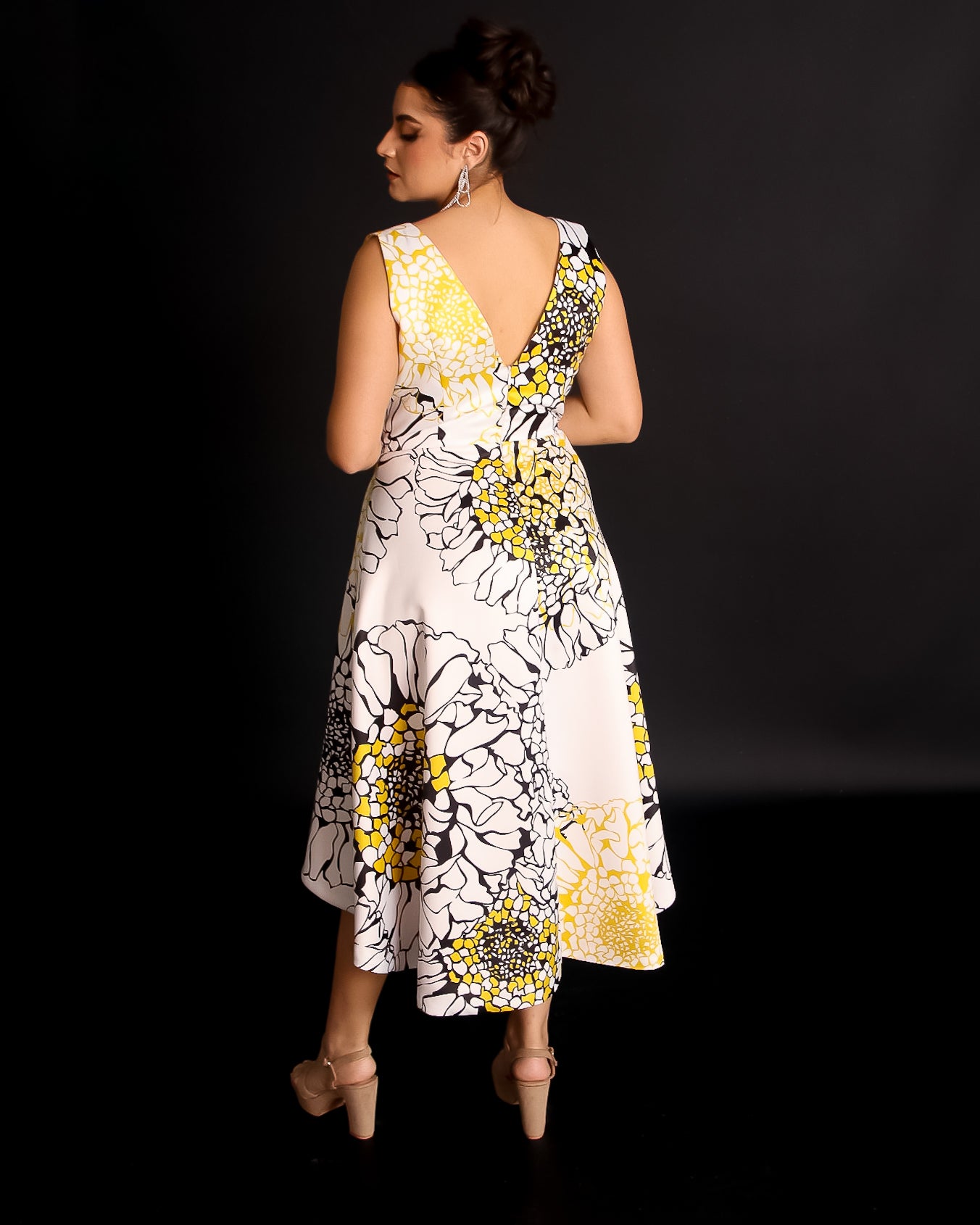 MIDI ESTAMPADO FLOR GRANDE