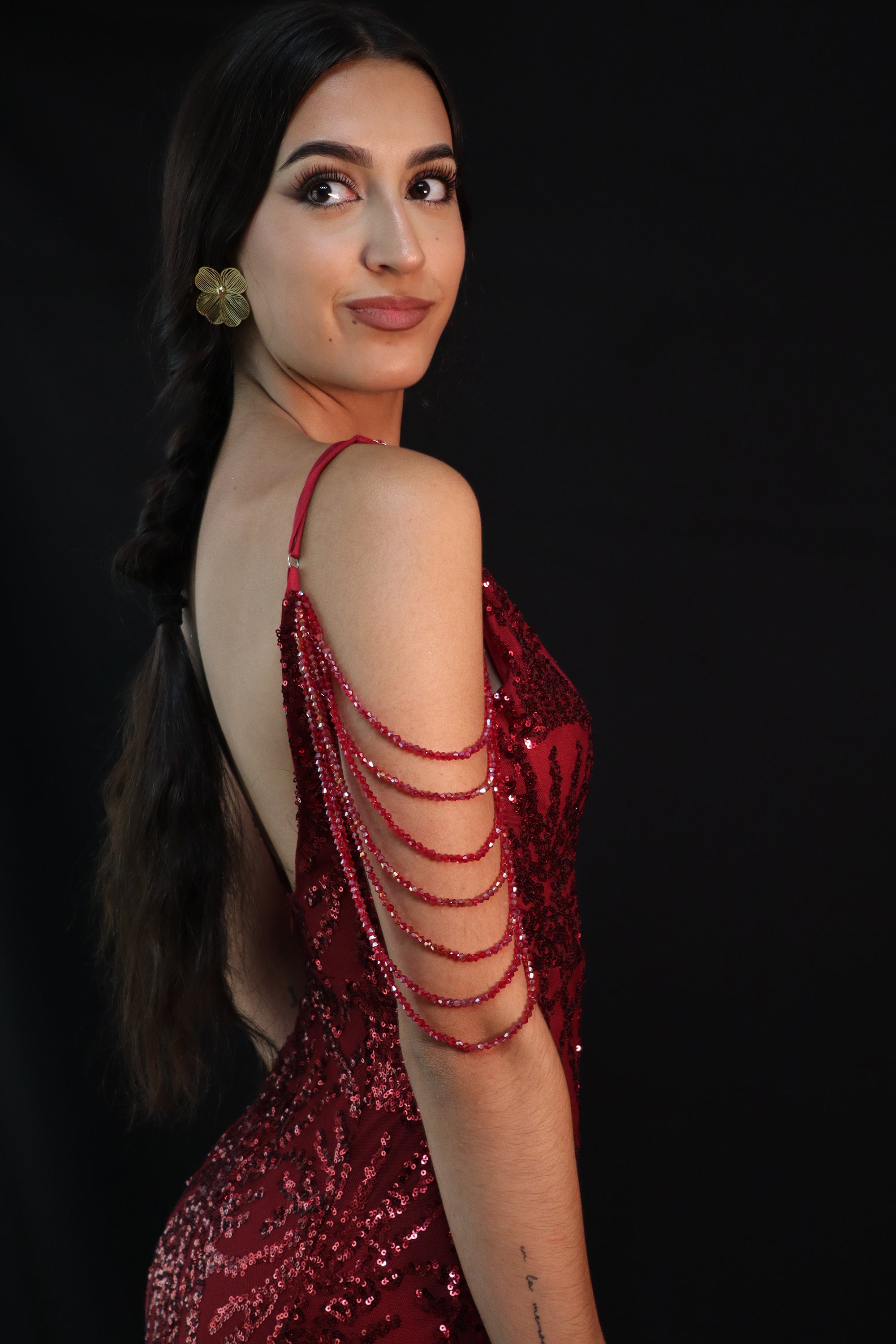 VESTIDO LENTEJUELAS SIRENA