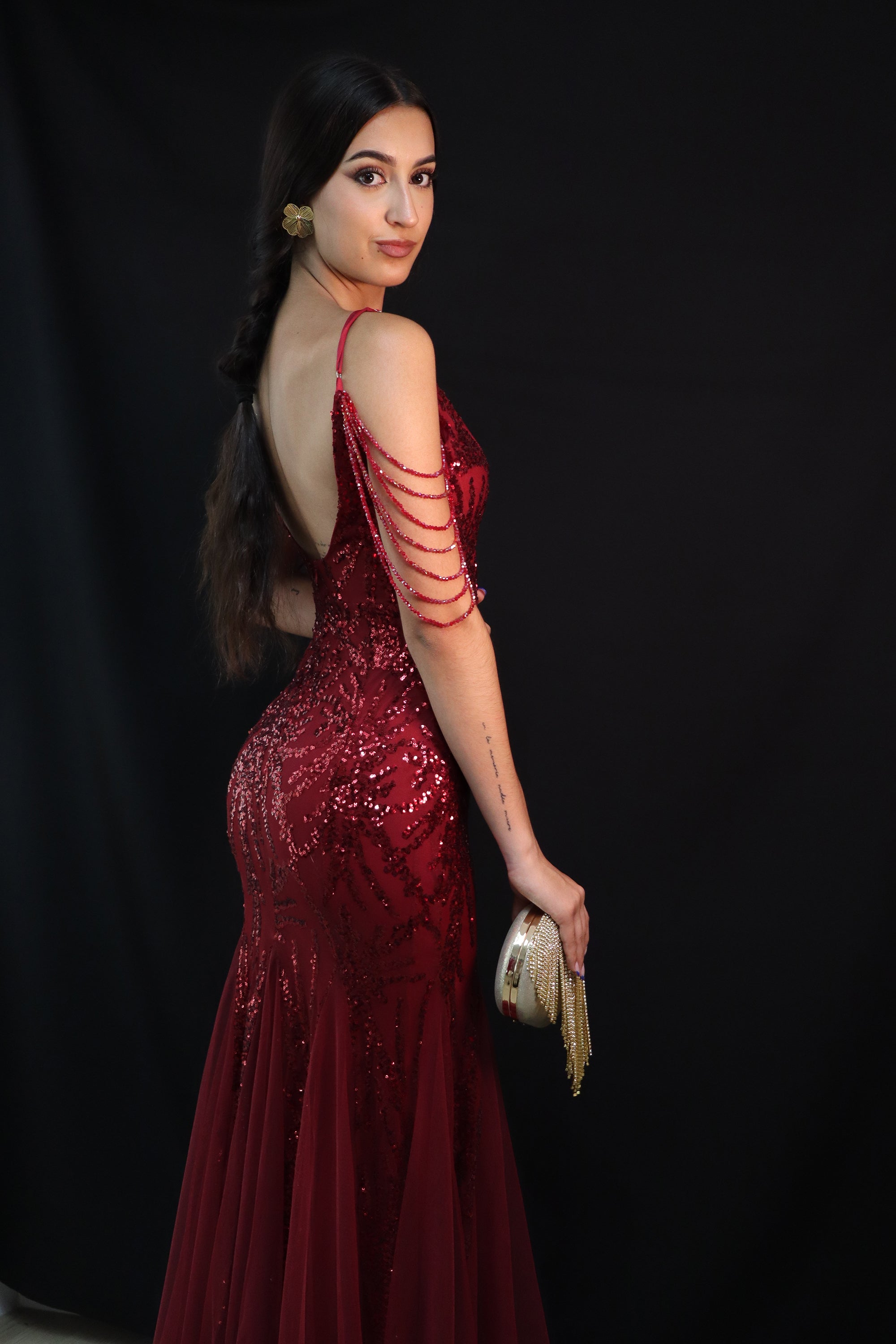 VESTIDO LENTEJUELAS SIRENA